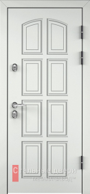Входные двери МДФ в Зарайске «Белые двери МДФ»